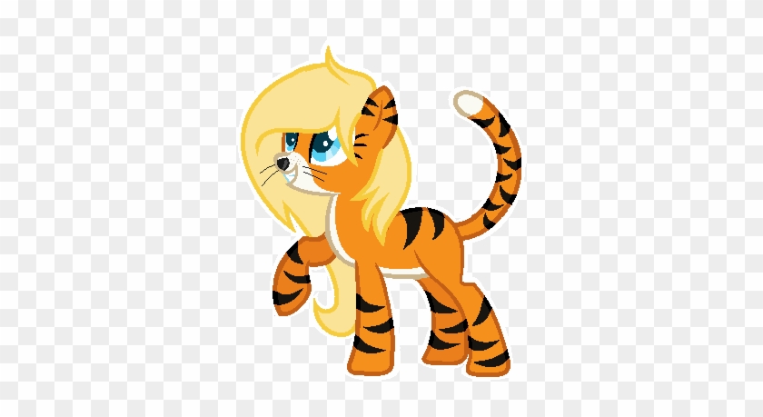 Tiger Pony Adopt - Cartoon #1169085