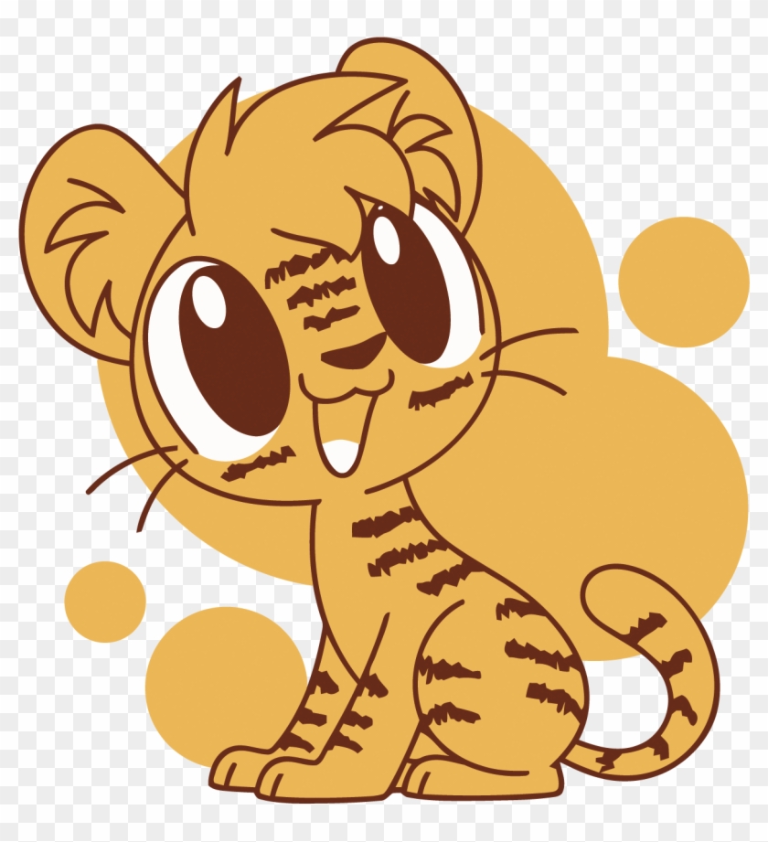 Lion Tiger Cartoon Clip Art - Tiger #1169102
