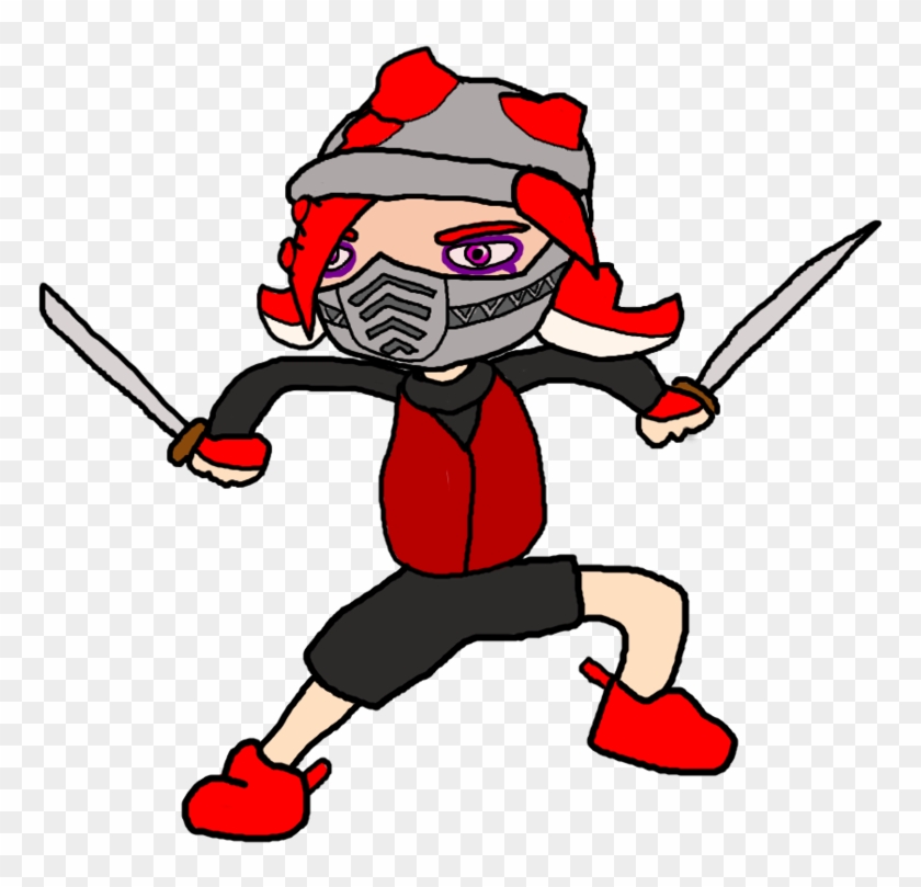 Ninja Octoling By Pm58790 - Cartoon #1169148