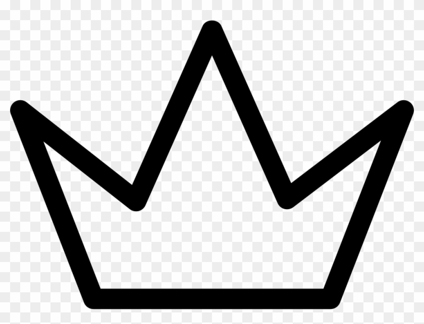 Simple Crown Outline Svg Png Icon Free Download - Clip Art #1169151