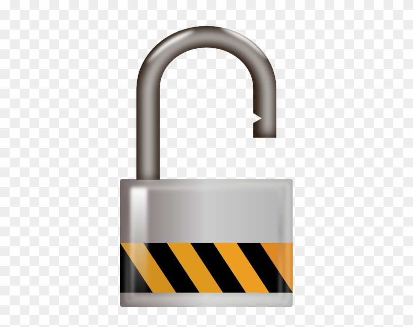 Unlocked Padlock Clip Art At Clker Unlock Clipart - Padlock Vs Unlock Png #1169162