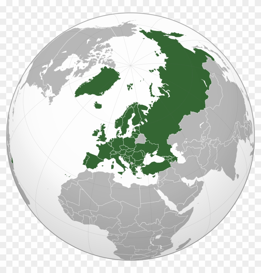Avrupa Konseyi'ne Üye Ülkeler - Europe Globe #1169285