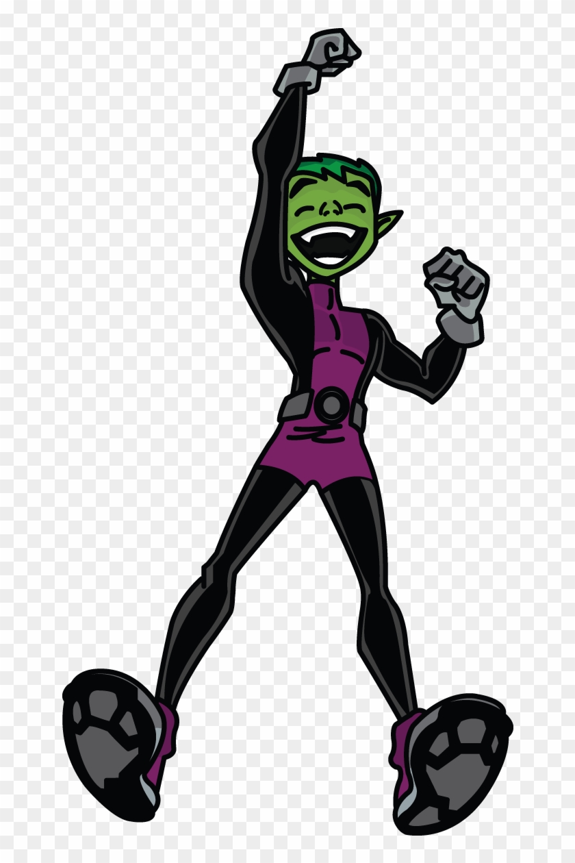 Teen Titans - Draw Beast Boy In Teen Titans #1169296