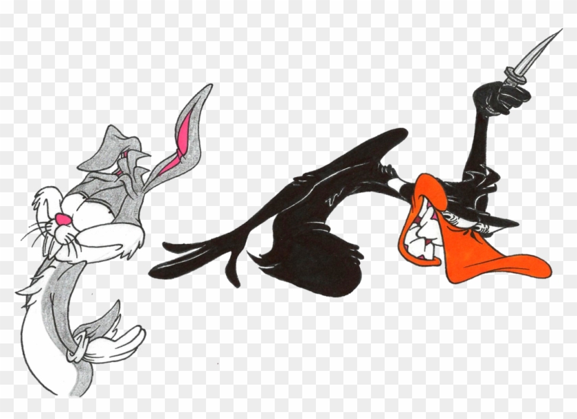 Gonna Stab Me A Bunny By Lotusbandicoot - Deviantart Bugs Bunny Yosemite Sam Elmer Fudd Porky #1169336