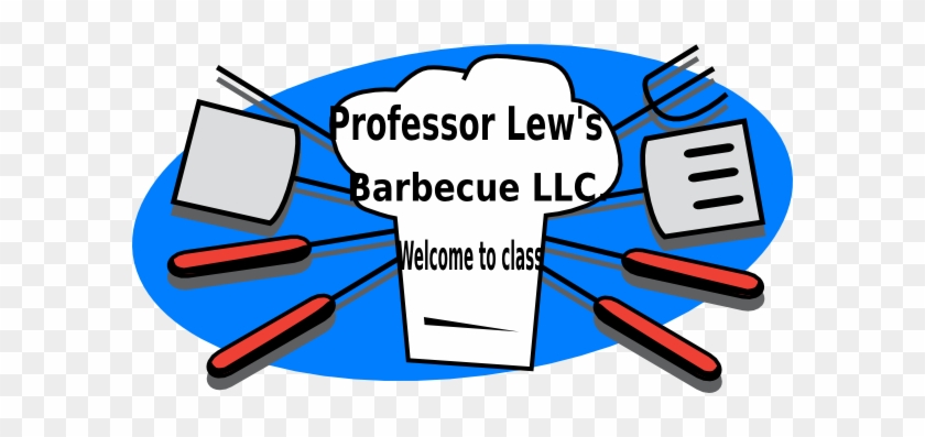 This Free Clip Arts Design Of Professor Lew - Barbecue Cooking Accessories Shower Curtain #1169385