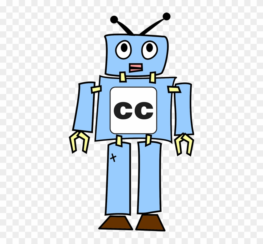 Drawn Robot With A Captioning Logo - Wild Robot Clip Art #1169421