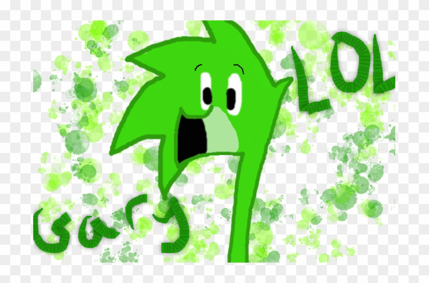 Gary The Green Flamingo By Soiiux-captor - Cartoon #1169540