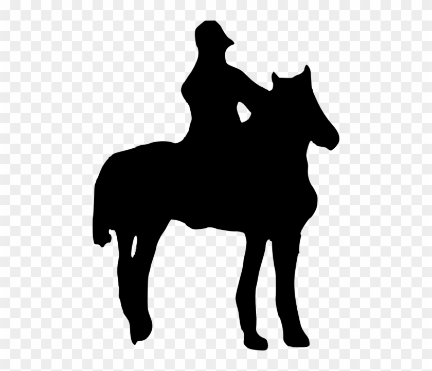 Free Png Horse Riding Silhouette Png Images Transparent - Western Pleasure Silhouette Transparent Background #1169588