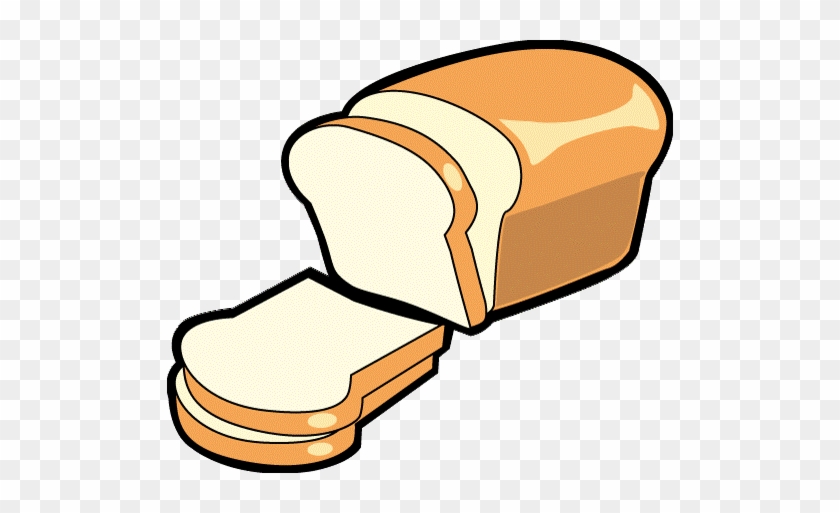 Cartoon Bread Loaves Car Pictures Car Canyon - Slice Of Bread Clip Art #1169595