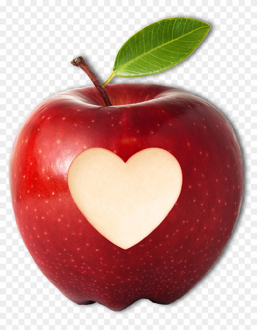 Feed - Heart Apple No Background #1169643