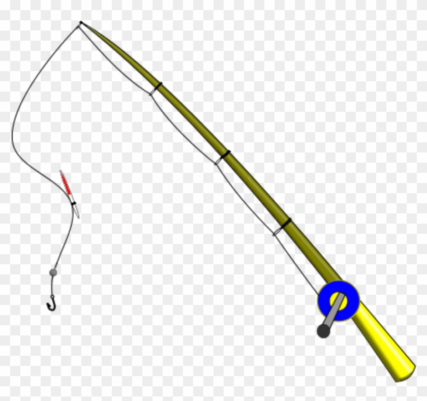 Fishing Pole Clipart Fishing Rod Image - Fishing Pole Clipart Fishing Rod Image #1169892