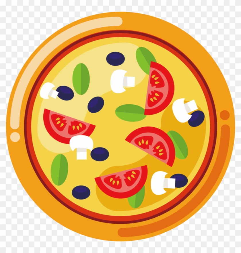 Pizza Delivery Italian Cuisine - Food Truck Cartoon Png #1169917