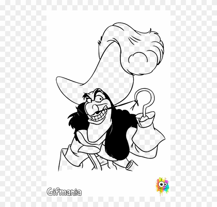 Explore Peter Pan Coloring Pages, Colouring Pages And - Captain Hook Coloring Pages #1169966