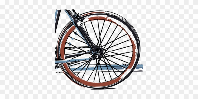 Tire, Bike Tire, Bike, Bicycle, Wheel - Secant In Real Life #1170095