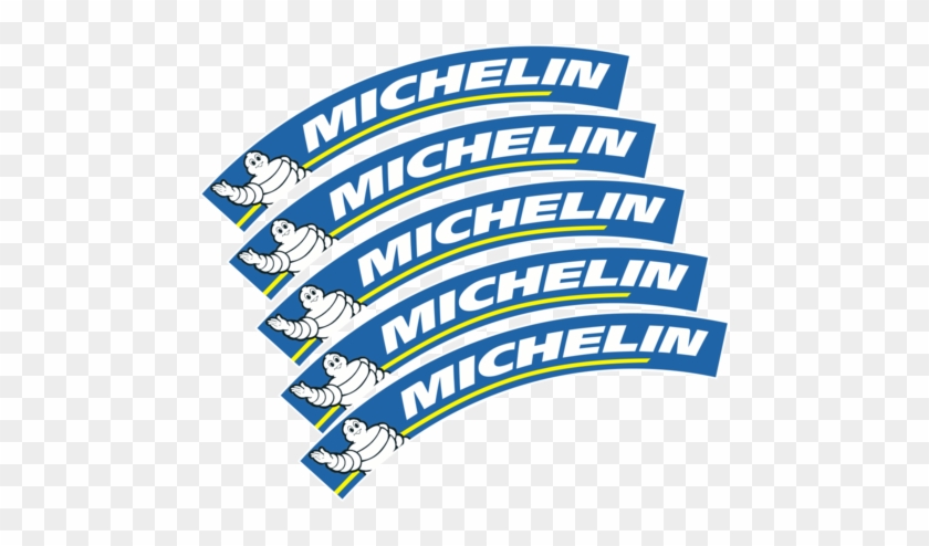 Michelin Full Color Tire Design Peel&heat - Michelin Tire Sticker Color #1170127