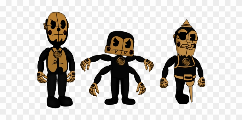 Funtime Batim Characters 2 By Fnaf-fan201 - Bendy And The Ink Machine #1170137