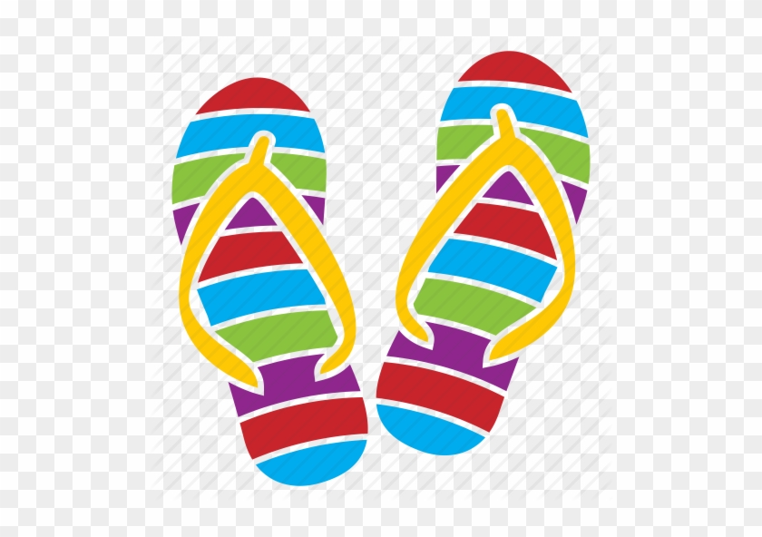 Summer Clipart Slipper - Clip Art #1170149