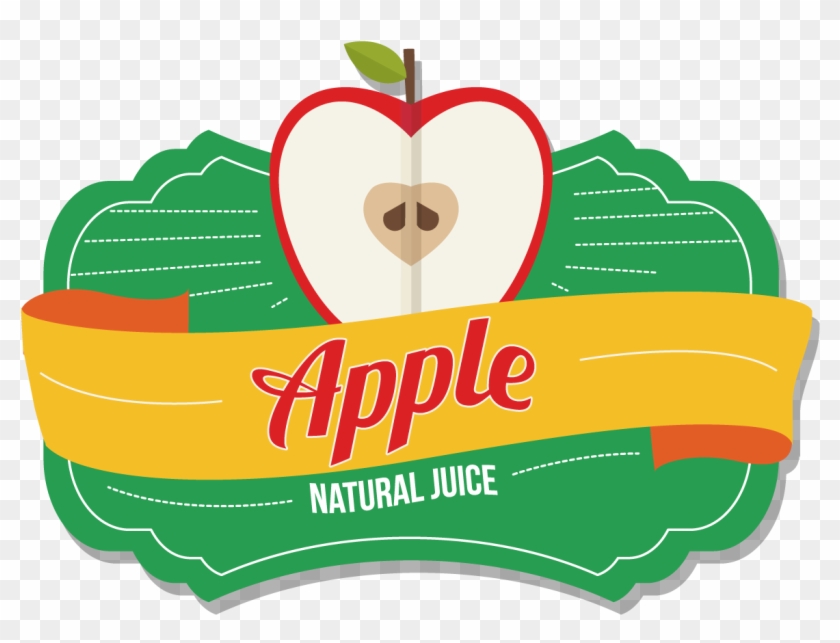 Apple Juice Label Fruit - Etiquetas Para Jugo De Frutas #1170233