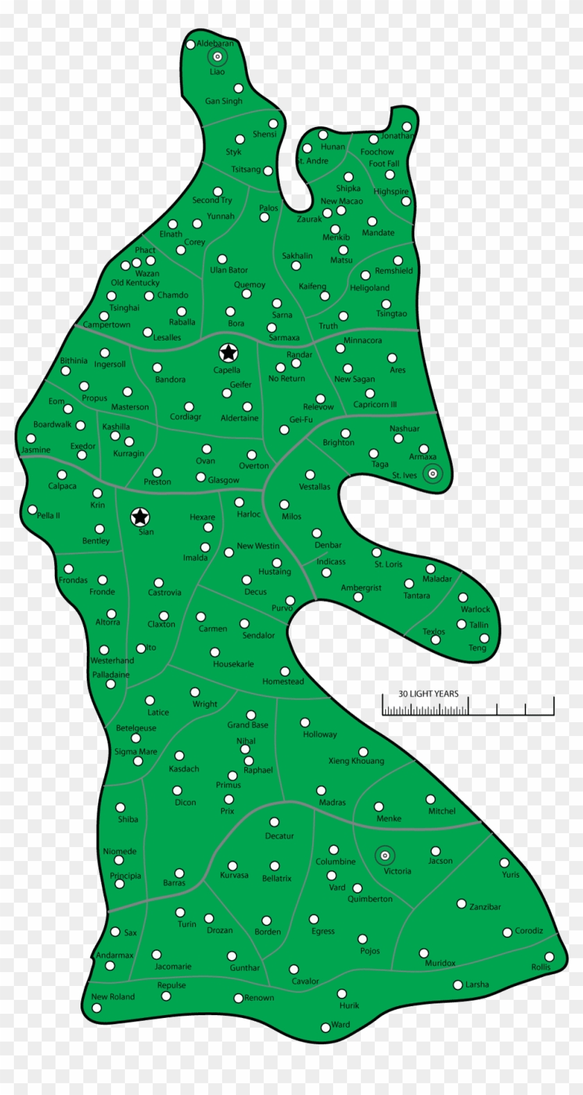 Capellan Confederation - Battletech Map Of Capellan Confederation #1170281