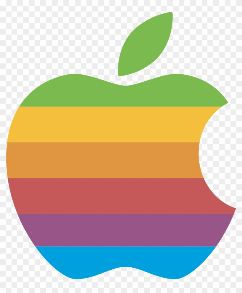 Apple Logo Vector - Rainbow Apple Logo Png #1170379