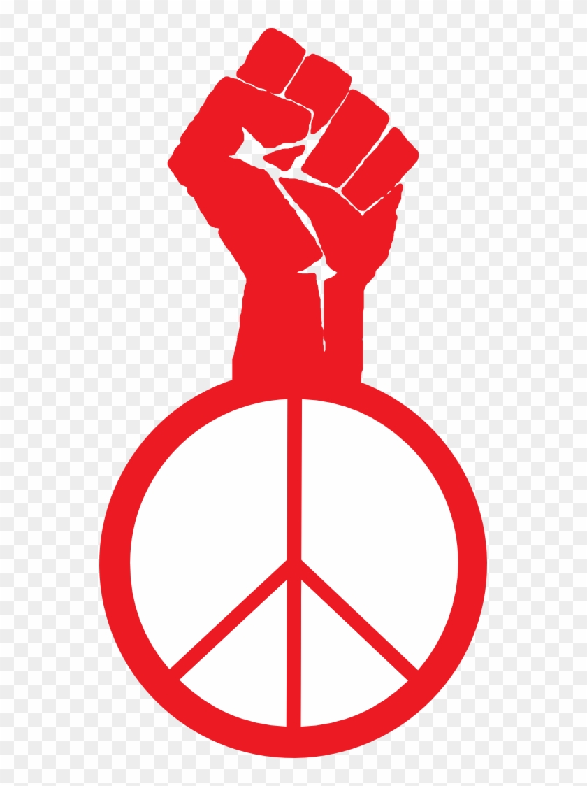 Peace Sign Download - Fight The Power Symbol #1170507