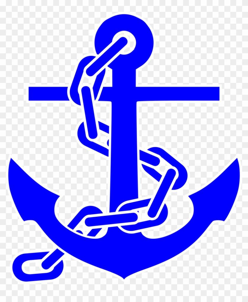 Anchor With Chain Clipart #1170723