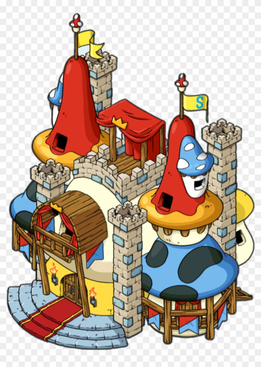 King Smurf Castle Level - Smurf Village Castle #1170770