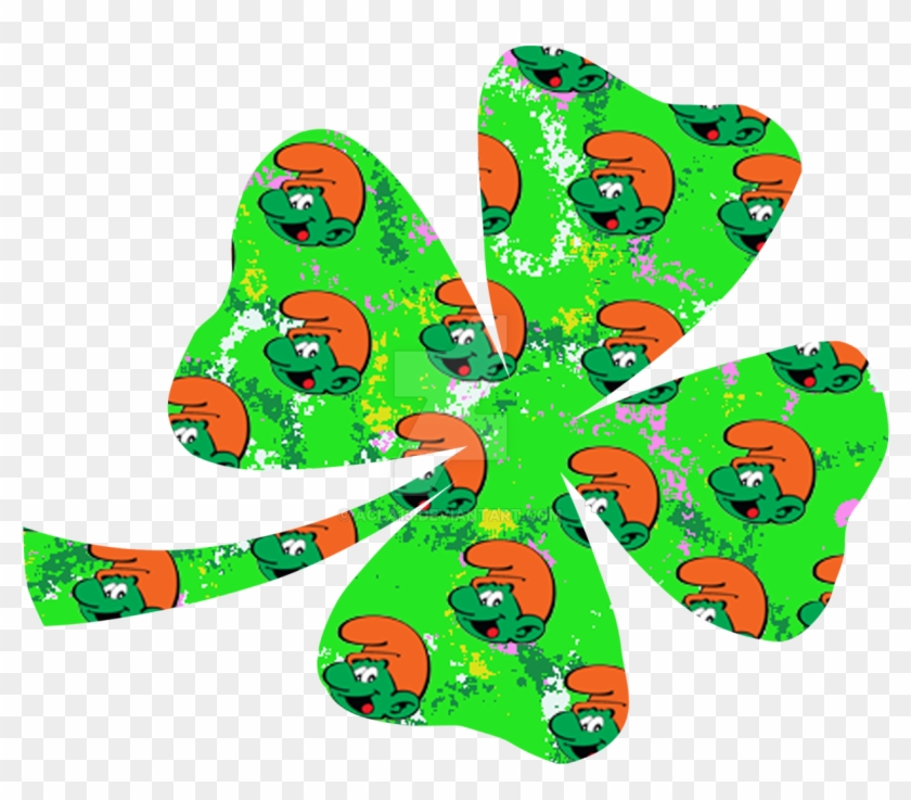 Irish Smurfs' Shamrock By Acla13 - Irish Smurfs' Shamrock By Acla13 #1170773