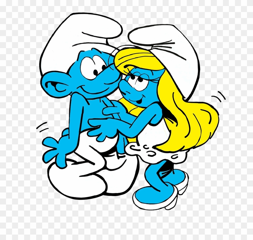 I Kissed A Smurf And I Liked It By Cjtwins - Love Smurfette - Free Transpar...