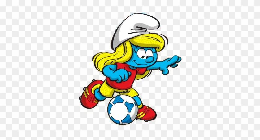 Image Smurfette Soccer Png Smurfs Wiki Fandom - Smurfette Soccer #1170783