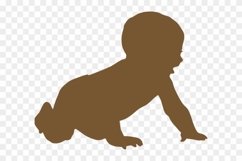 Baby Silhouette Clip Art - Baby Silhouette Clip Art #1170843