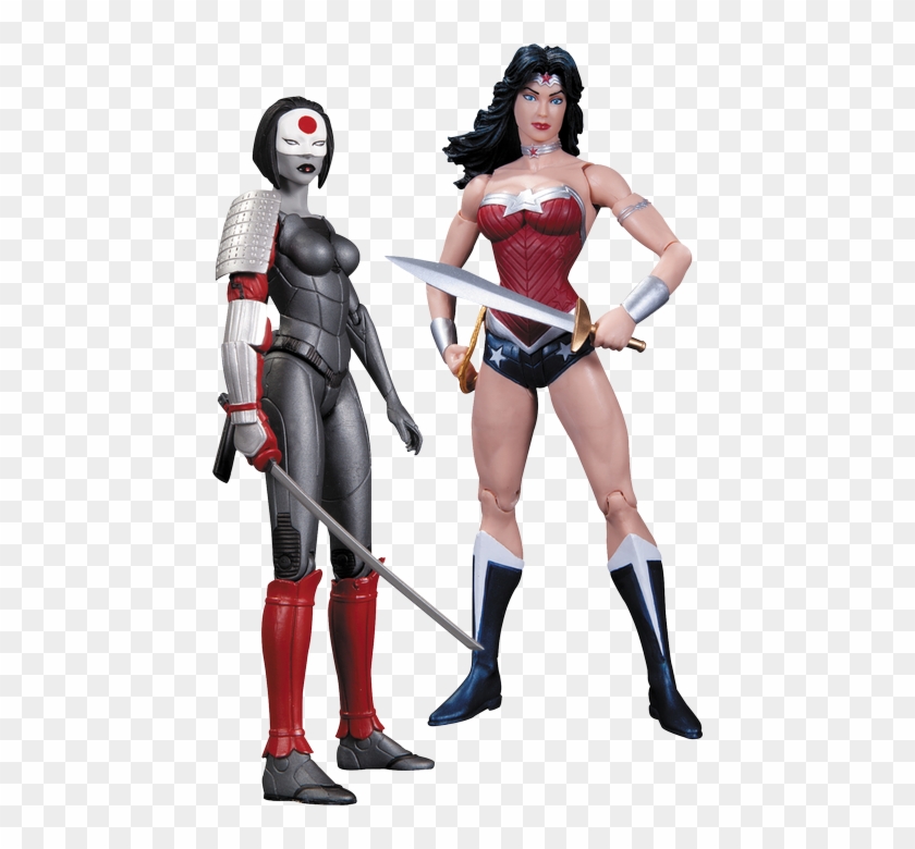 Wonder Woman Vs Katana Action Figure 2-pack - Dc Katana Action Figure #1170850