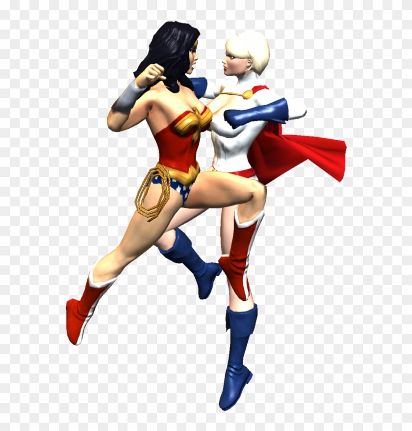 Dc Universe Online Wonder Woman Vs Powergirl By Corporacion08 - Dc Universe Online Wonder Girl #1170897