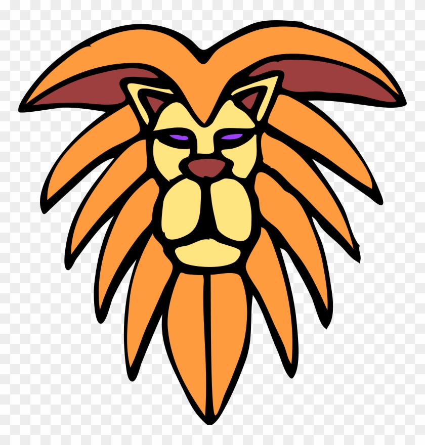 Cartoon Lion Symbol #1170942