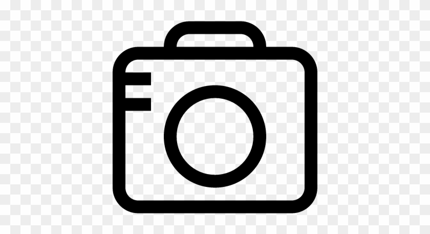 Photo Camera Outline Vector - Scalable Vector Graphics #1170952