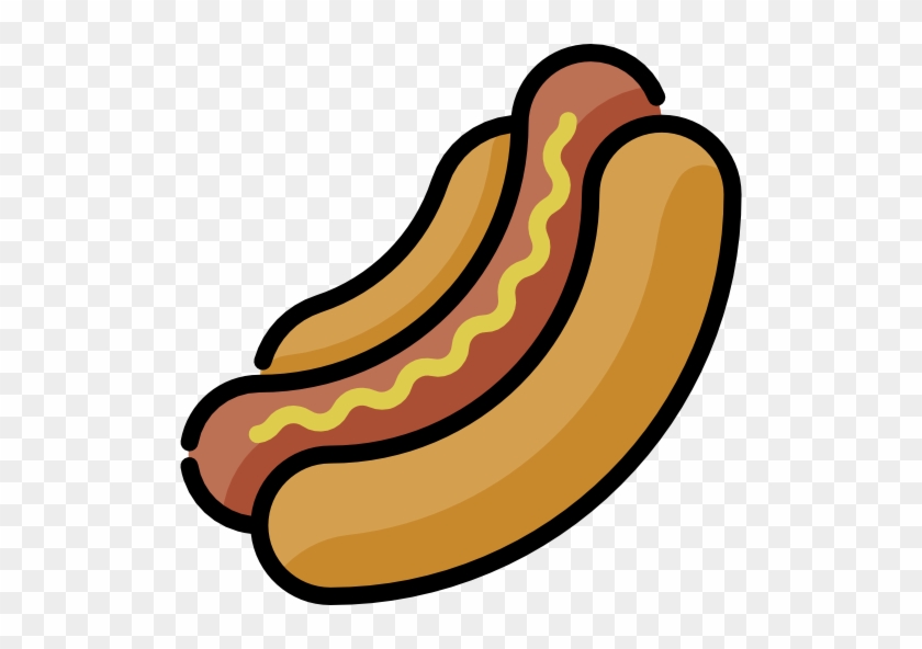 Hot Dog Free Icon - Hot Dog Free Icon #1170972