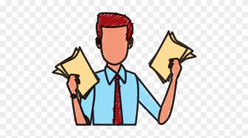 Businessman Executive Cartoon - Businessman Executive Cartoon #1170994