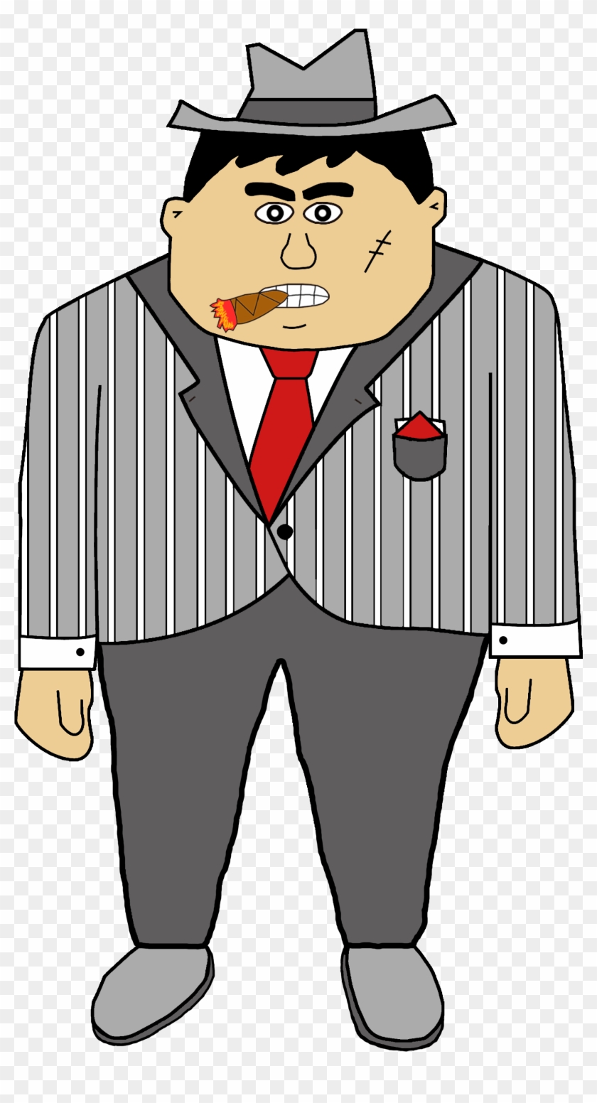 Tony - Cartoon Italian Mafia Guy #1171165