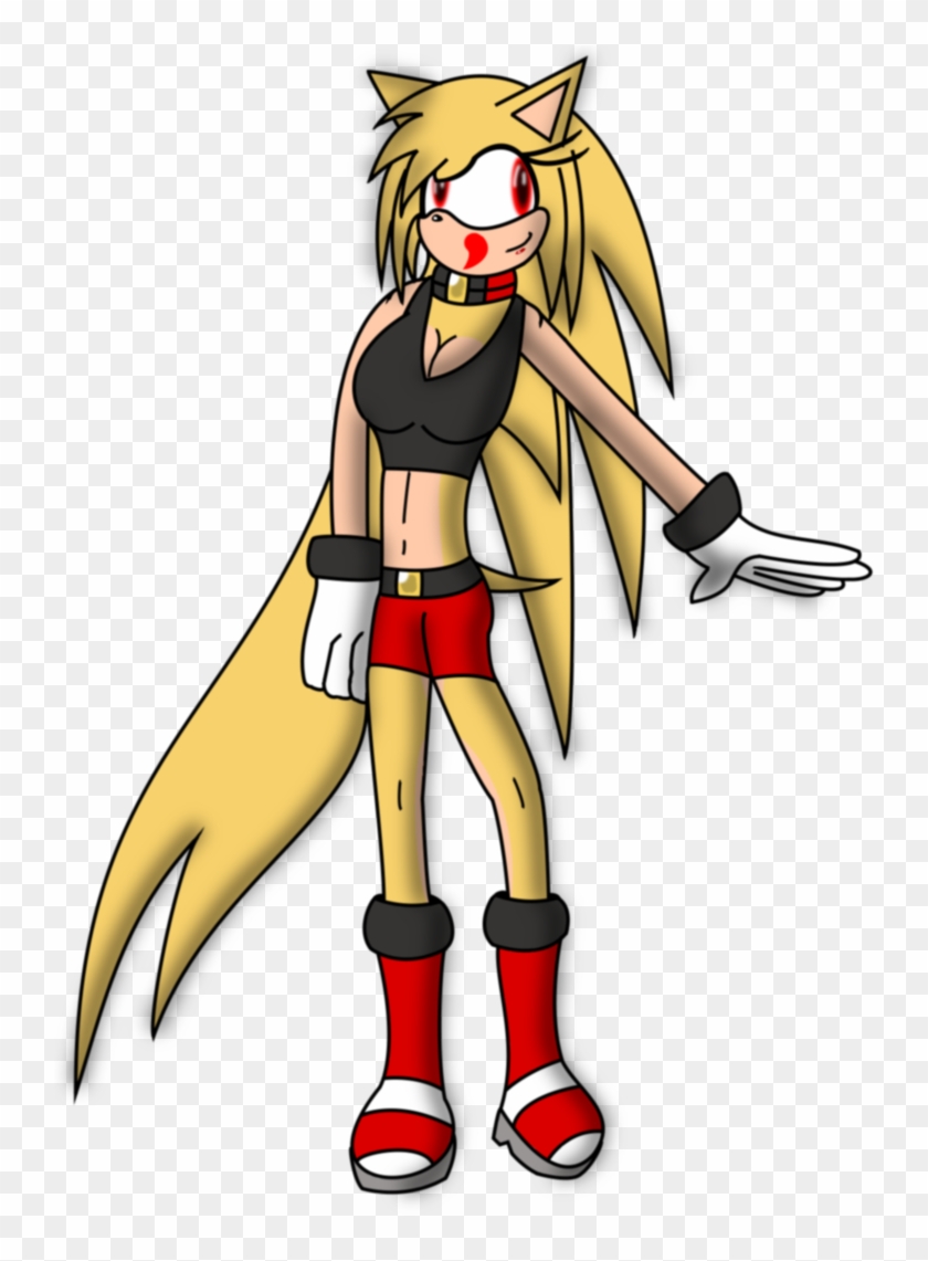 The Golden Speed Goddess Kechi The Hedgehog By Darkxeo - Cartoon #1171336