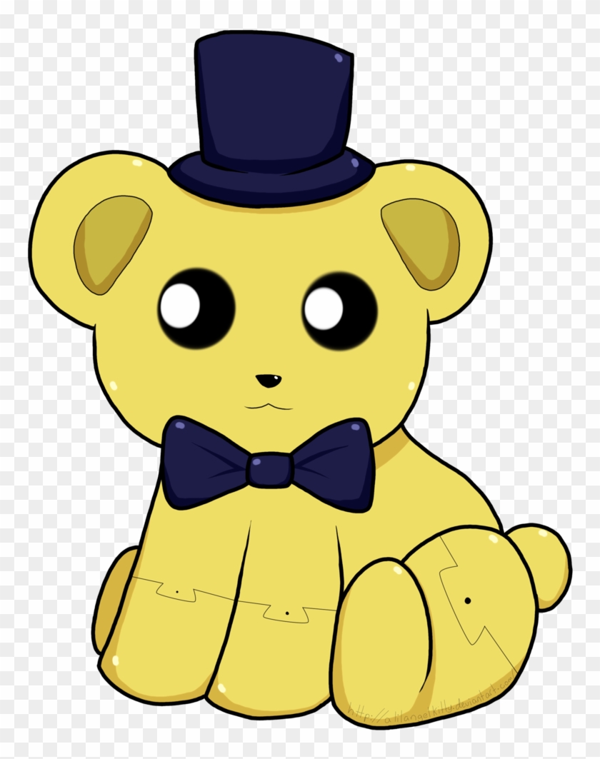 Clipart Golden Freddy - Freddy Fnaf Drawings Cute #1171365