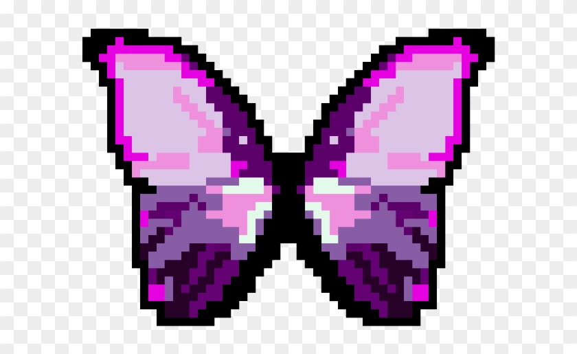 8-bit Butterfly By Tanya6k - 8 Bit Animals Png #1171475