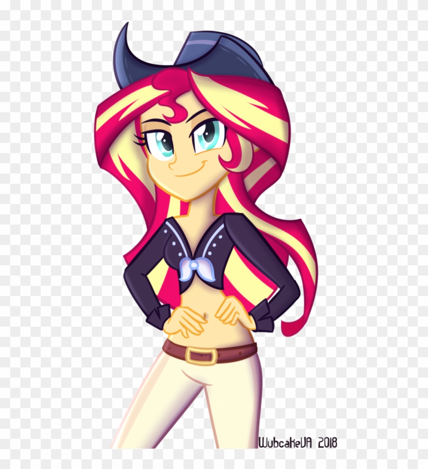 Wubcakeva, Belly Button, Clothes, Cowboy Hat, Dance - Equestria Girls Belly Button Forgotten Friendship #1171482