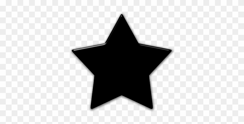 Solid Black Star Clipart Download - Fa Fa Star Icon #1171491