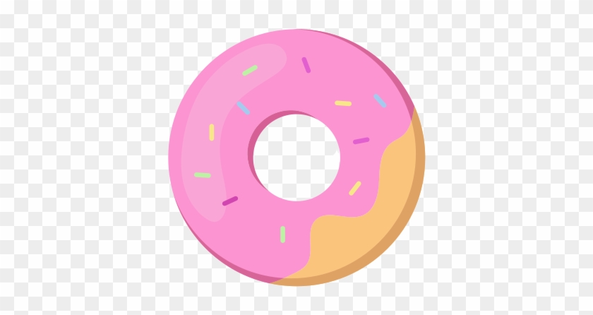 Face 51 Donut, Donut, Doughnut Icon - Circle #1171492