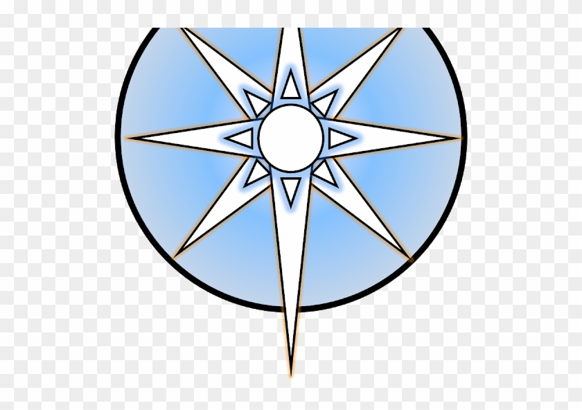 Star Logo That Illustrates The 10 Compass Points For - Smiley Face #1171521