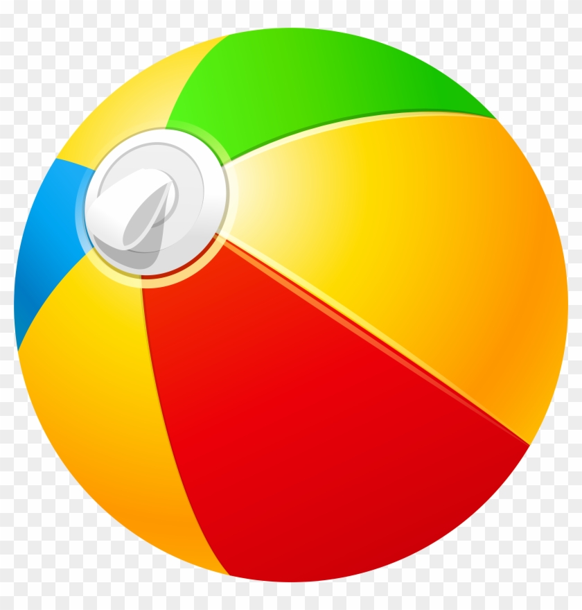 Beach Ball Png Clip Art - Beach Ball Png Clip Art #1171570