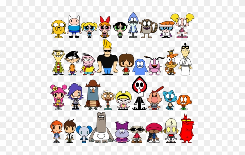 Cartoon And Powerpuff Girls Image - Cartoon Characters Cartoon Network #1171632