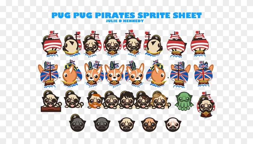 Pug Pug Pirates - Pug Pug Pirates #1171637