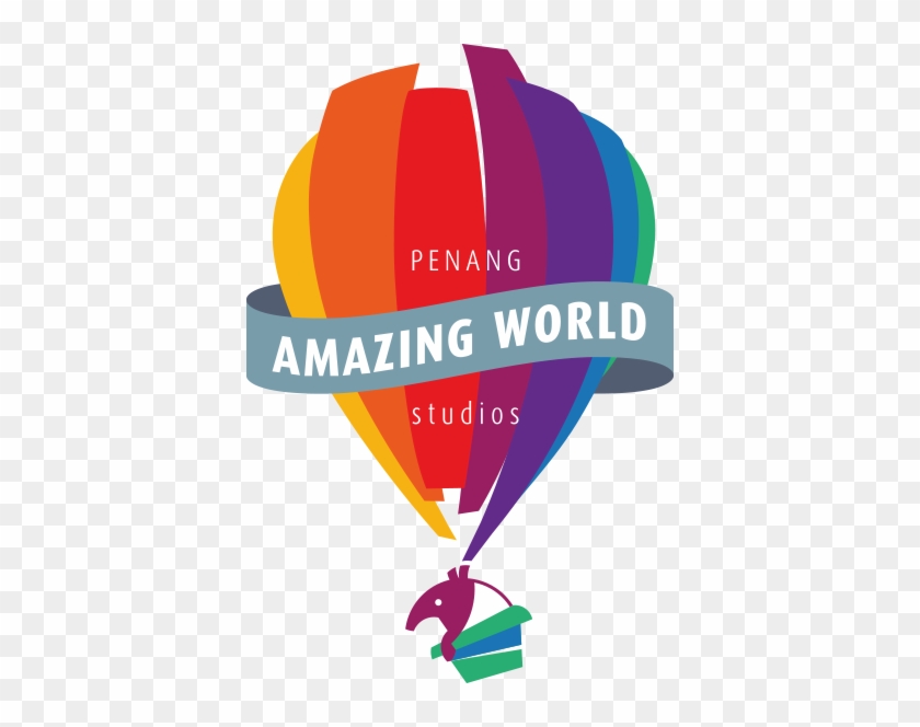 But What Does This Place Got To Do With Hot Air Balloon - Amazing World Penang Logo #1171723