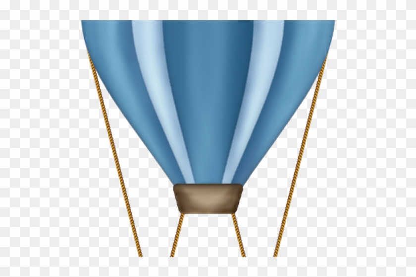 Hot Air Balloon Clipart Baby Blue - Blue Hot Air Balloon Clipart #1171724